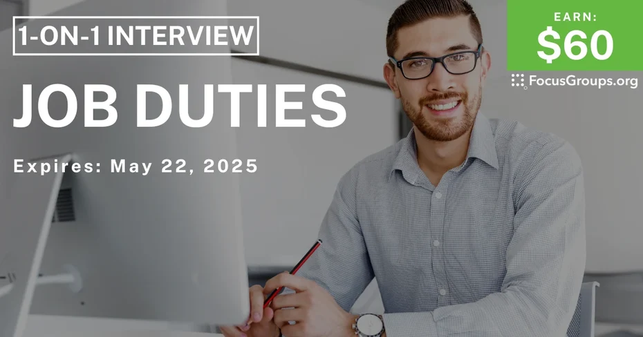 Research Study on Job Duties