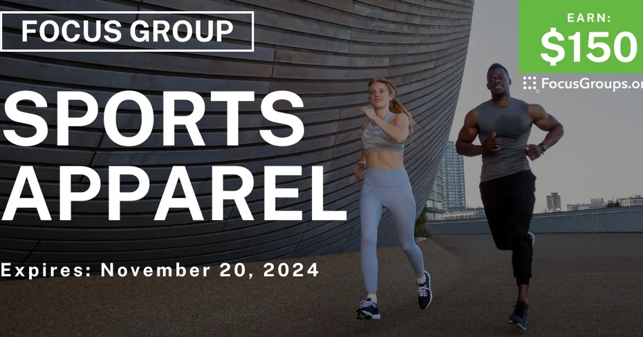 Focus Group in Pittsburgh on Sports Apparel