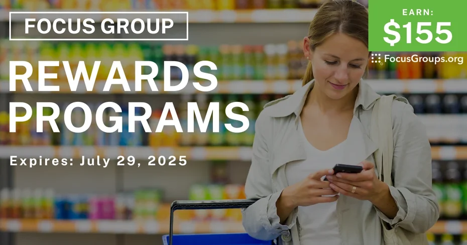 Focus Group in SF on Rewards Programs