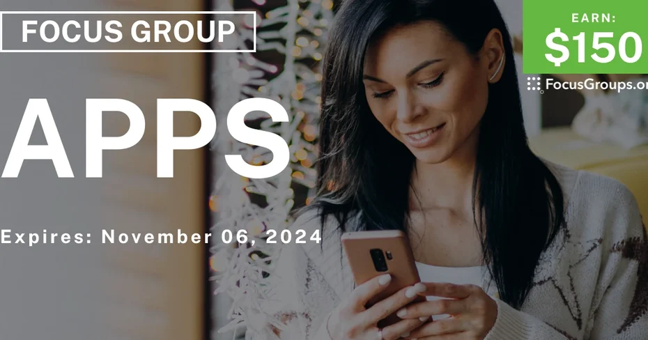 Focus Group in SF on Apps