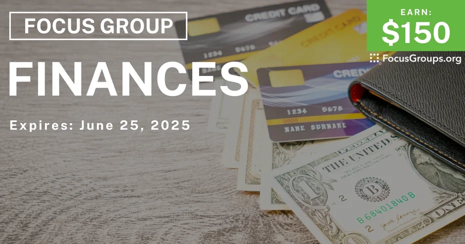 Focus Group on Finances