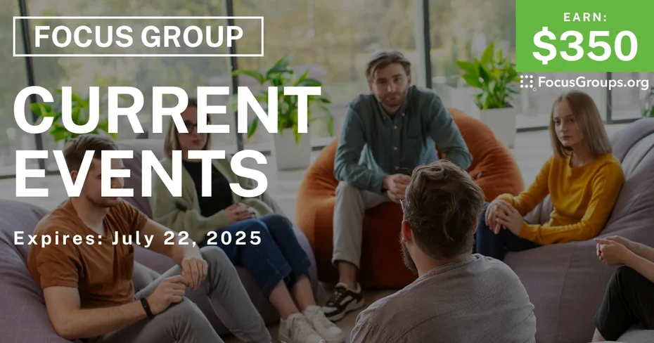 Focus Group in NYC on Current Events