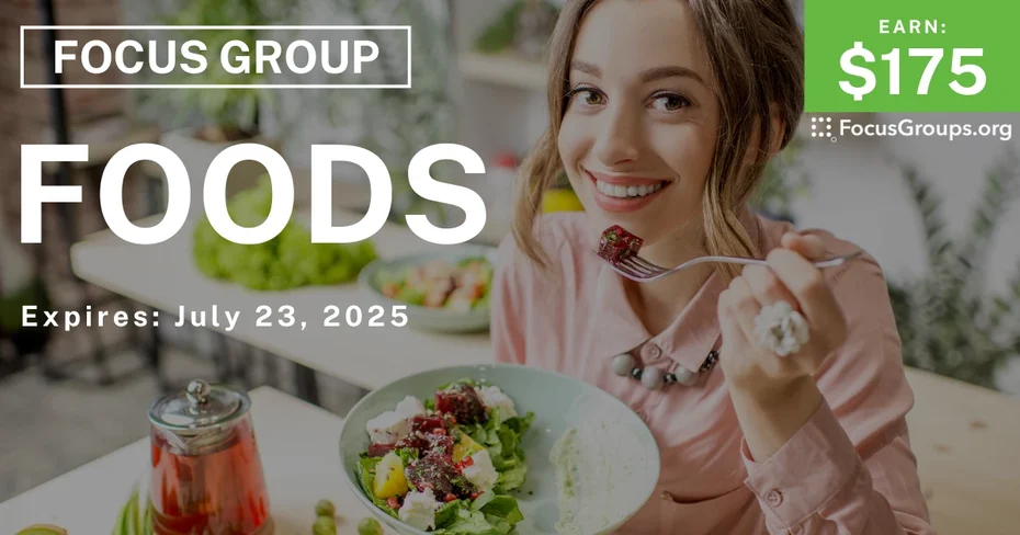 Focus Group on Foods