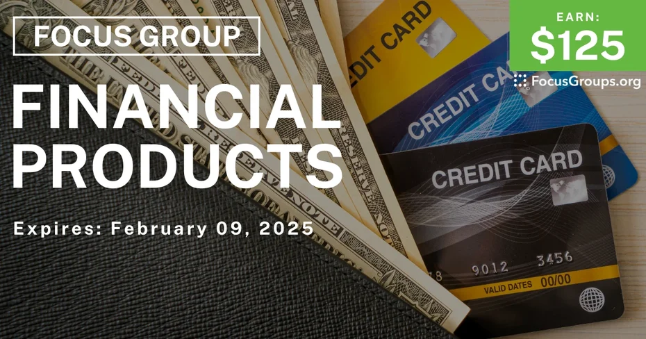 Focus Group on Financial Products