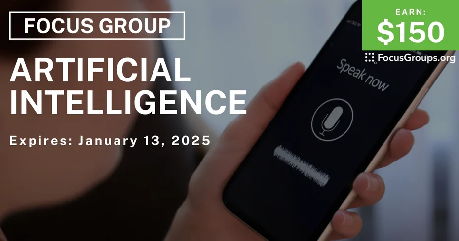 Focus Group in SF on Artificial Intelligence