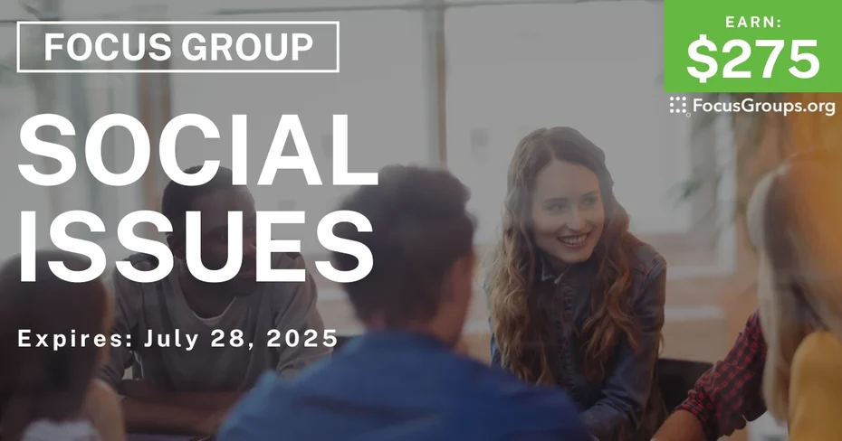 Focus Group in Cincinnati on Social Issues