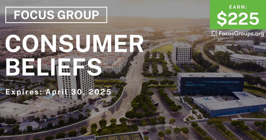 Focus Group in Orange County on Consumer Beliefs