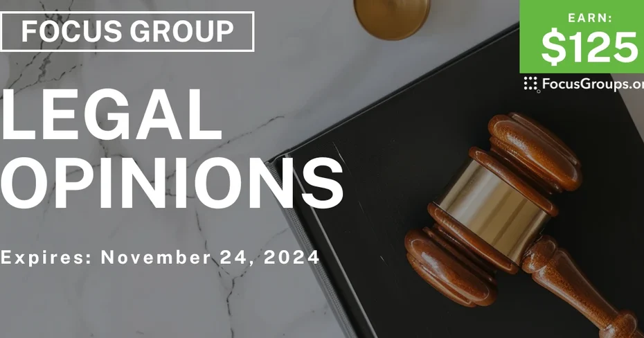 Focus Group on Legal Opinions