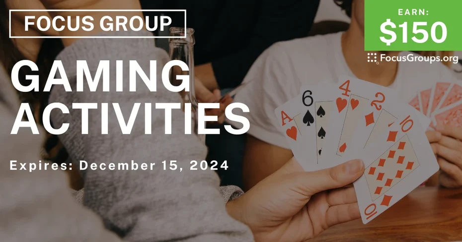 Focus Group on Gaming Activities