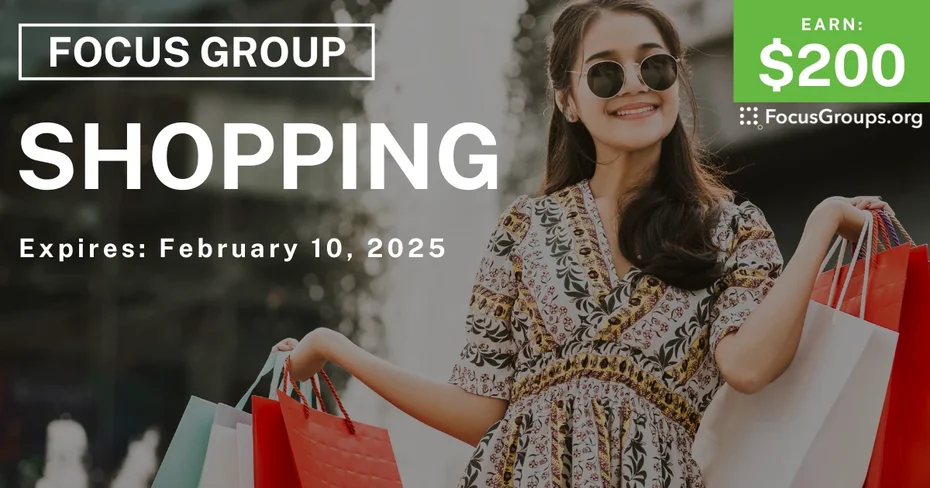 Focus Group in Fort Lauderdale on Shopping