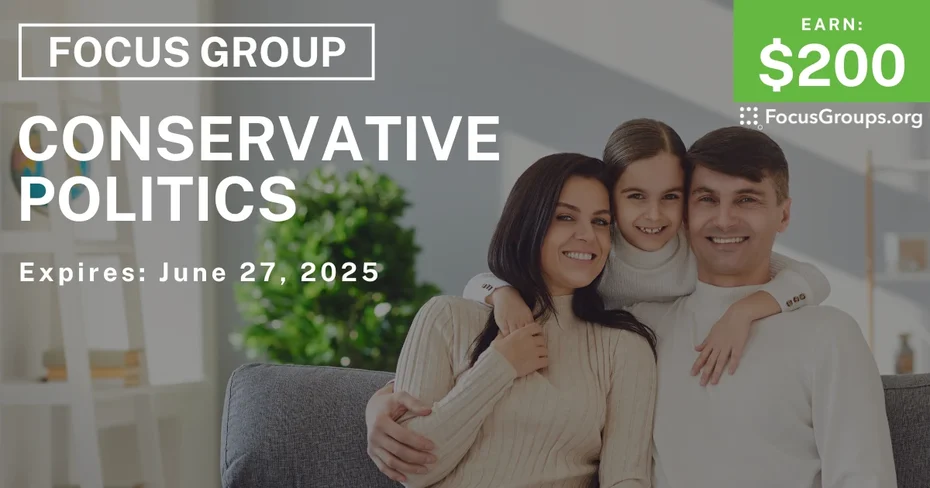 Focus Group in LA on Conservative Politics