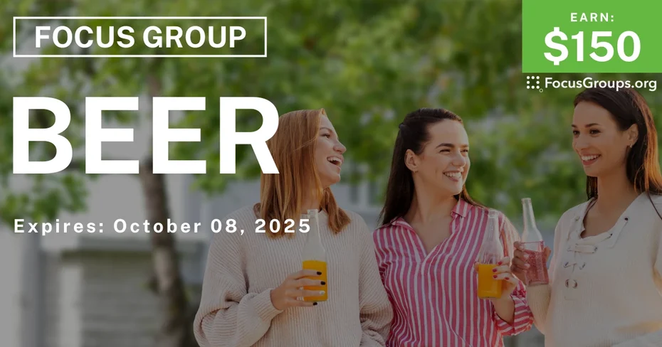 Taste Test in Columbus on Beer - $150