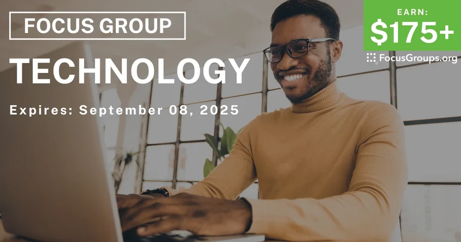 Focus Group in Atlanta on Technology - $175+