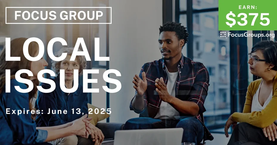 Focus Group in Sunnyvale on Local Issues