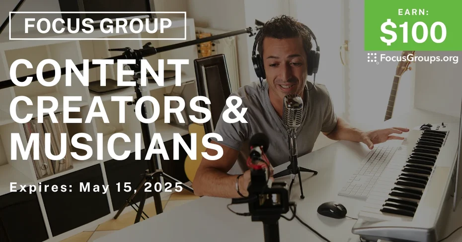 Research Study for Content Creators & Musicians