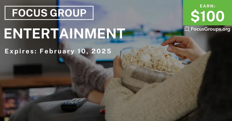 Focus Group on Entertainment