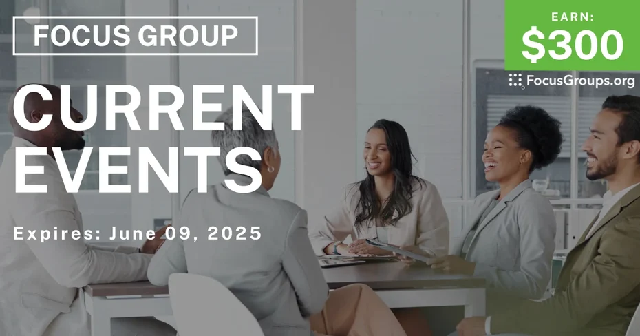 Focus Group in NYC on Current Events