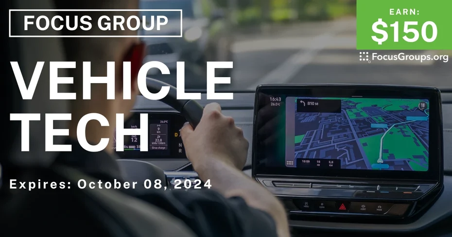 Focus Group in SF on Vehicle Tech