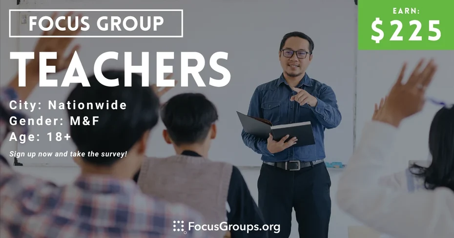 Focus Group for Teachers