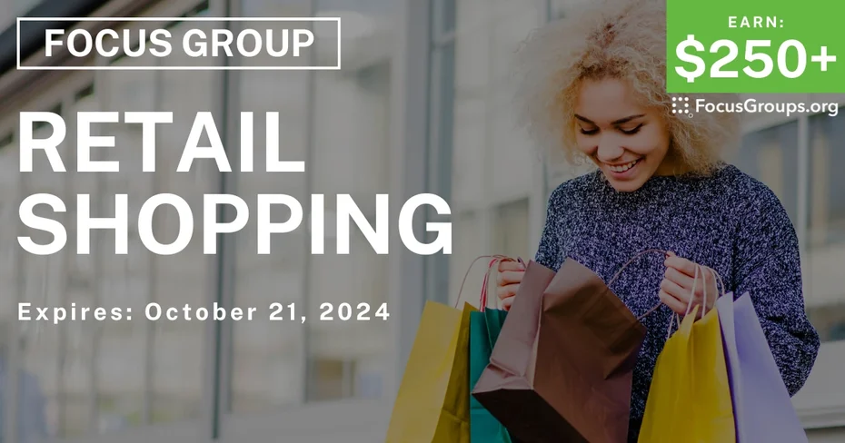 Focus Group in Columbus on Retail Shopping