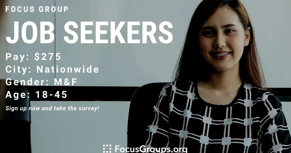 Focus Group for Job Seekers