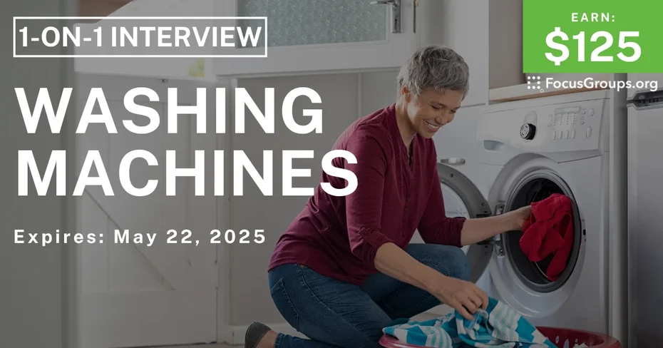 Research Study on Washing Machines