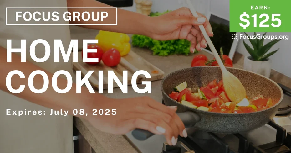 Focus Group on Home Cooking