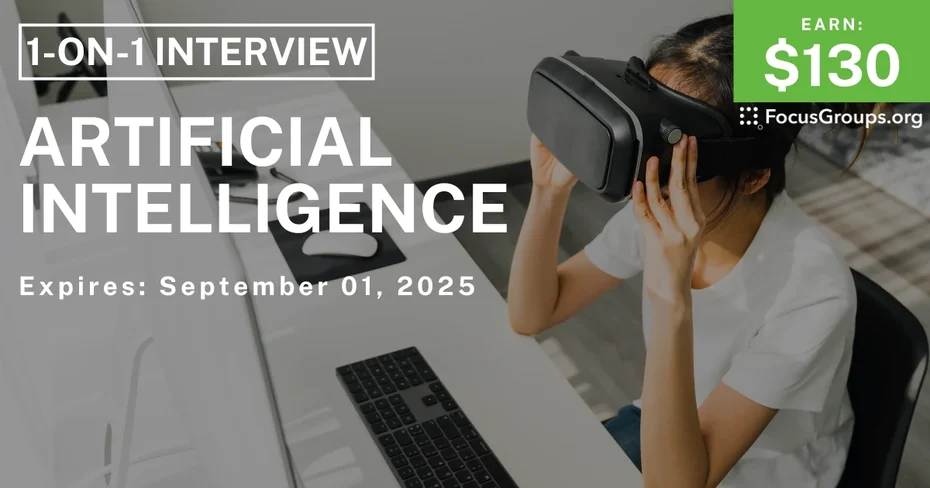 Research Study on Artificial Intelligence - $130