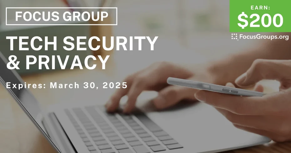 Focus Group on Tech Security & Privacy