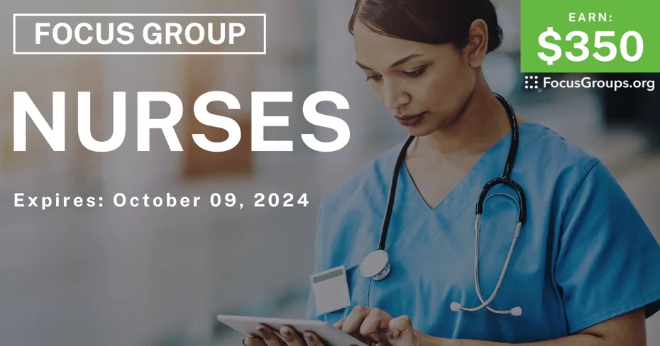 Focus Group in Tampa for Nurses