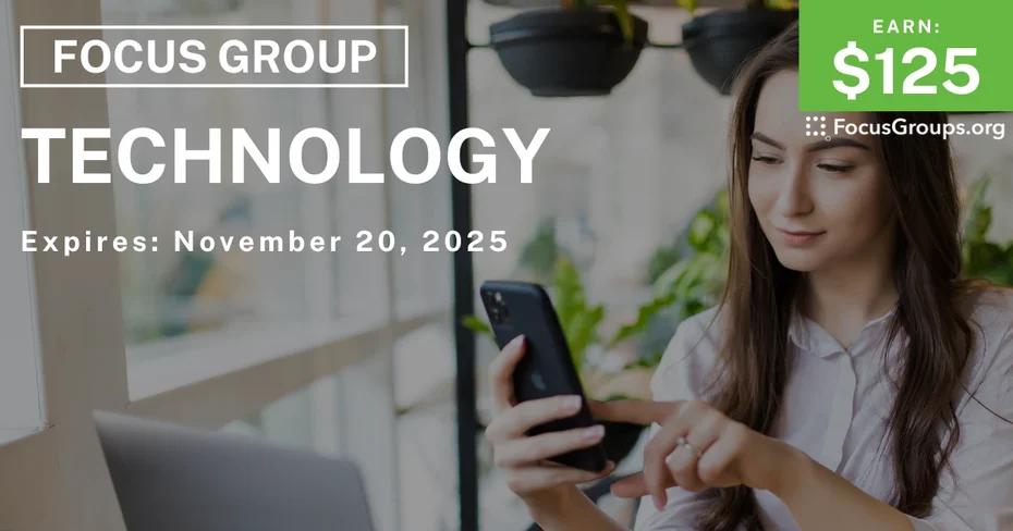 Research Study on Technology - $125 - $125 - 11/13/2025