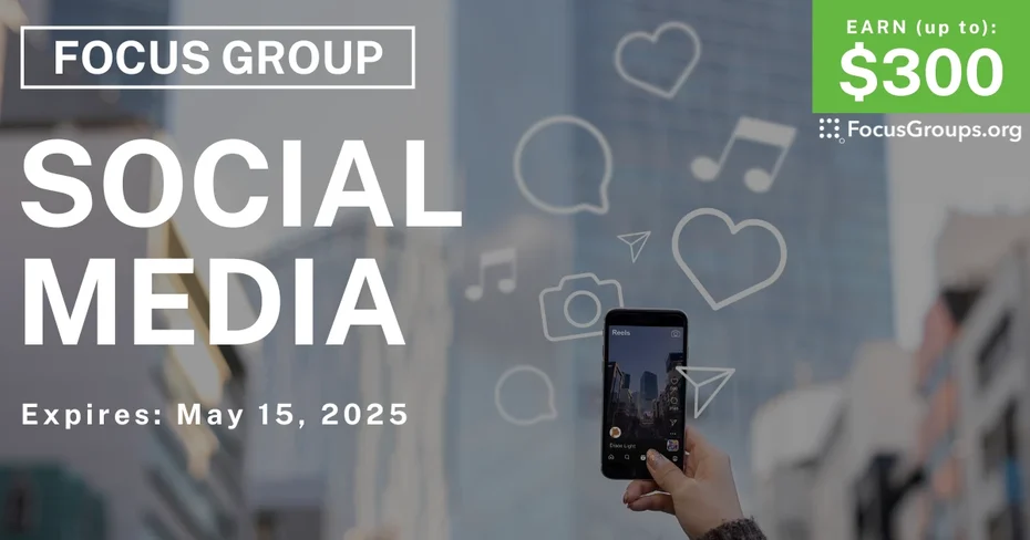 Focus Group in NYC on Social Media