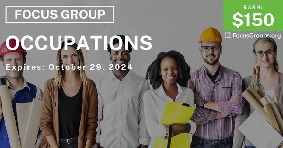 Focus Group in Atlanta on Occupations