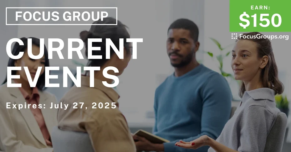 Focus Group in Orlando on Current Events