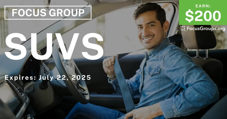 Focus Group in LA on SUVs
