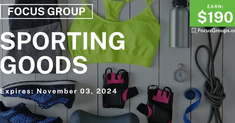 Focus Group in Houston on Sporting Goods