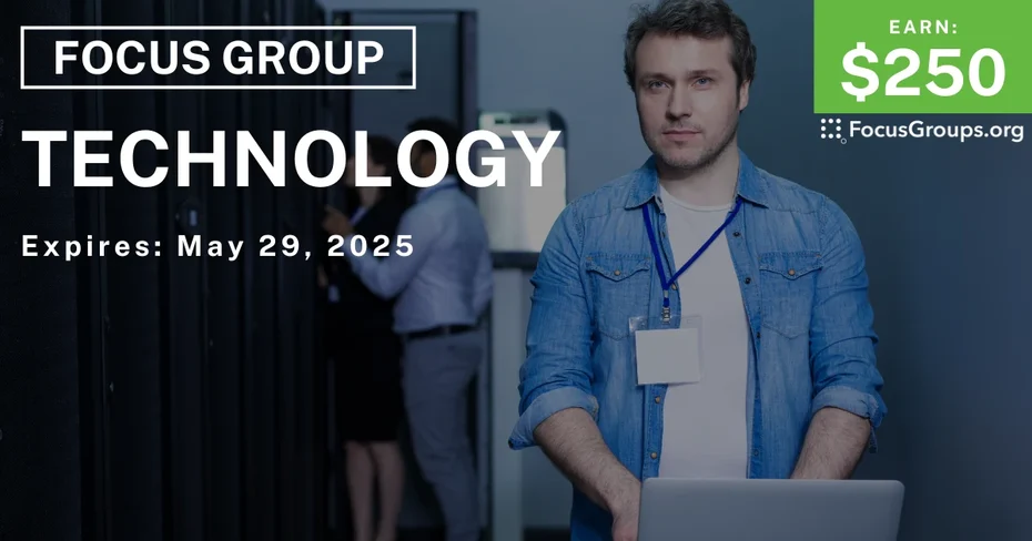 Focus Group for IT Pros on Technology