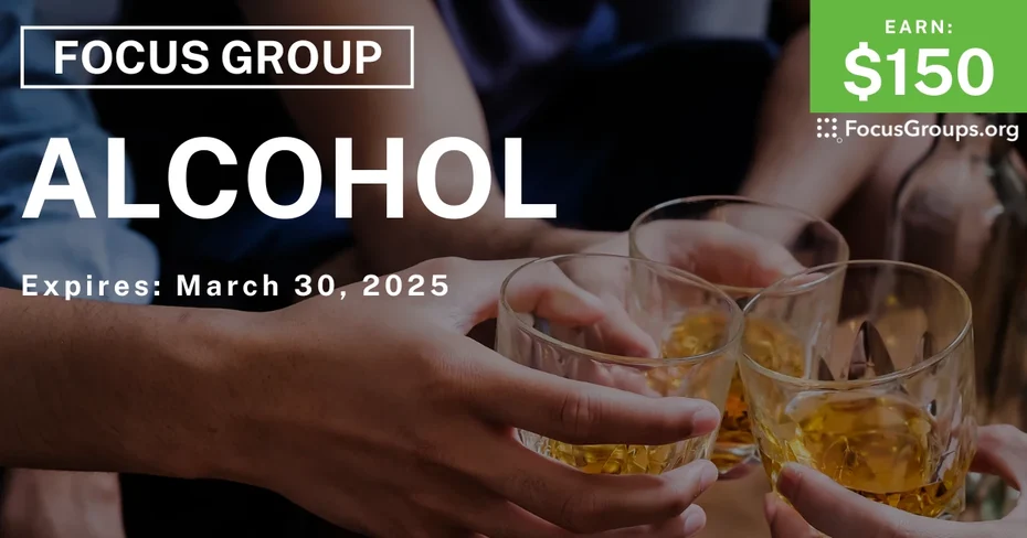 Focus Group in  CA & NY on Alcohol