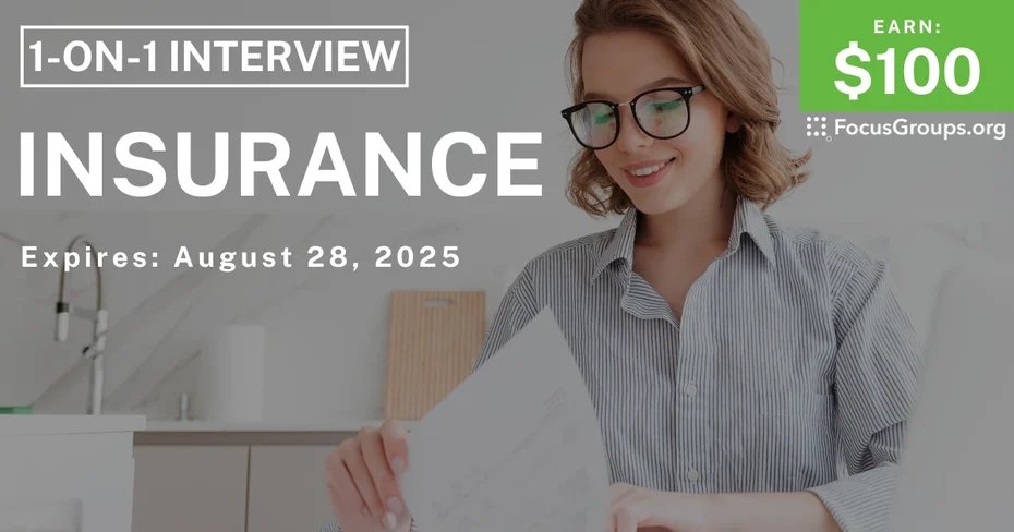 Research Study on Insurance - $100