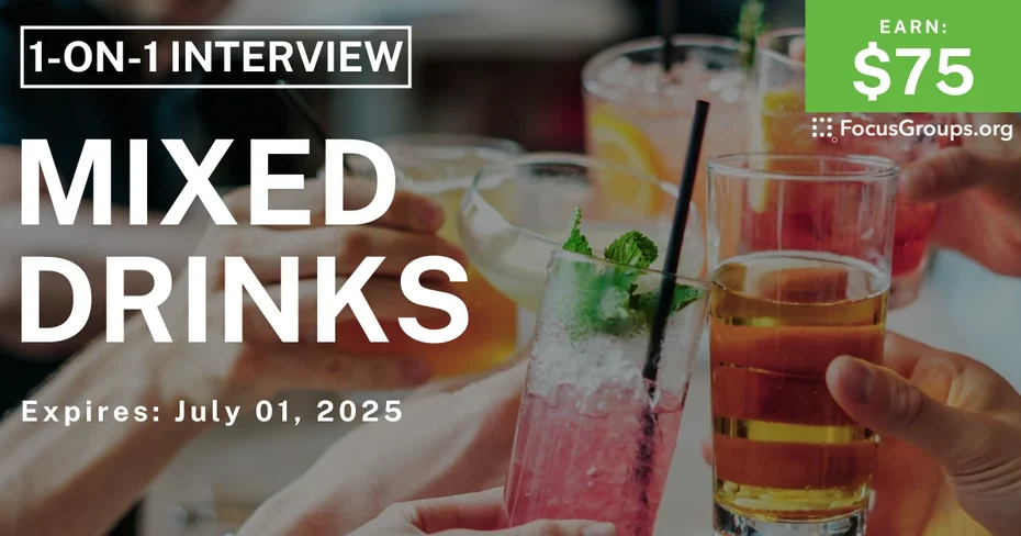 Research Study on Mixed Drinks