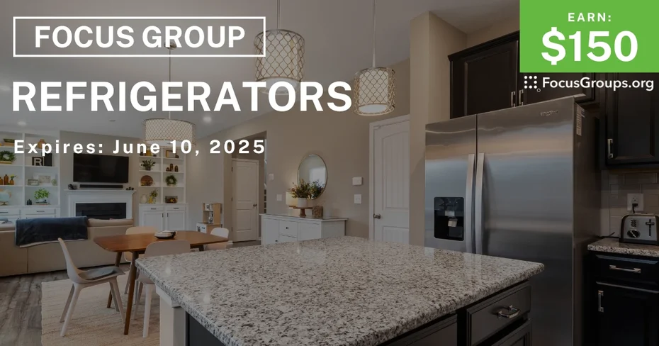 Focus Group in Cincinnati on Refrigerators