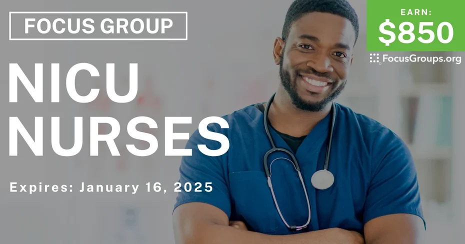 Focus Group in Boston for NICU Nurses
