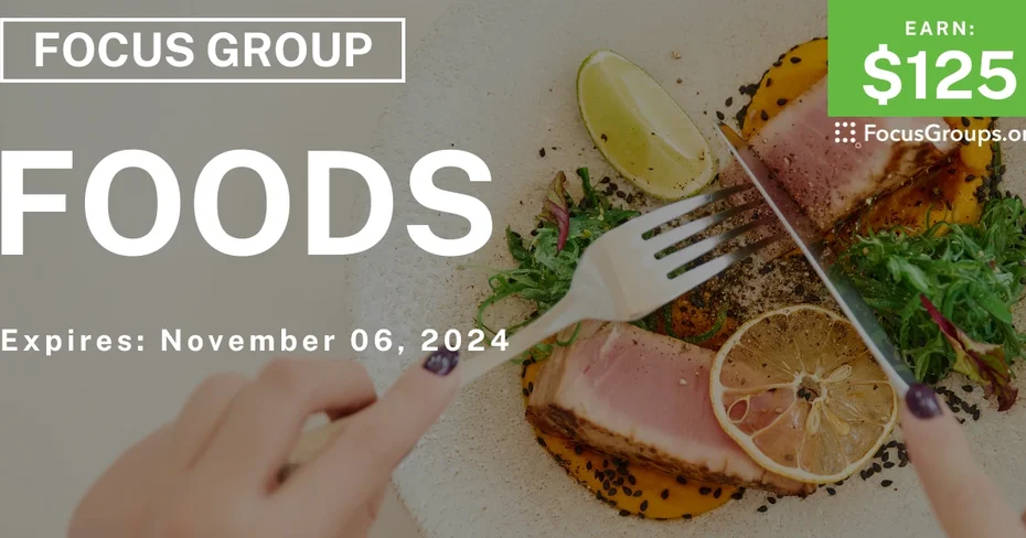 Focus Group on Foods