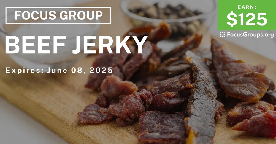 Focus Group on Beef Jerky