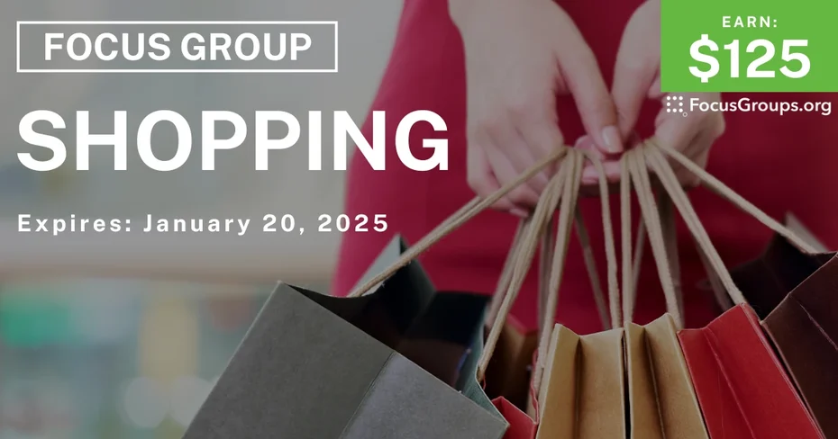 Focus Group on Shopping