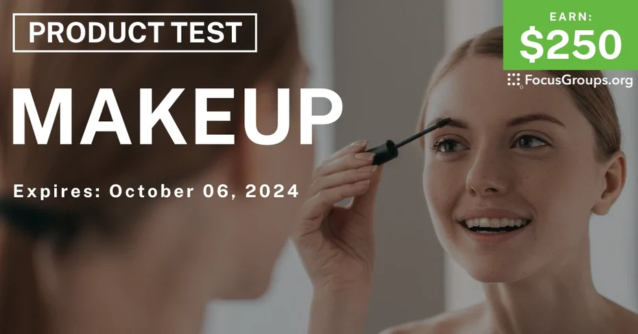 Product Test for Women in Chicago on Makeup
