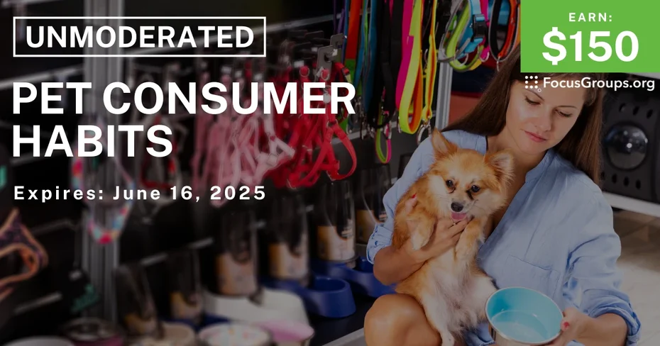 Research Study on Pet Consumer Habits
