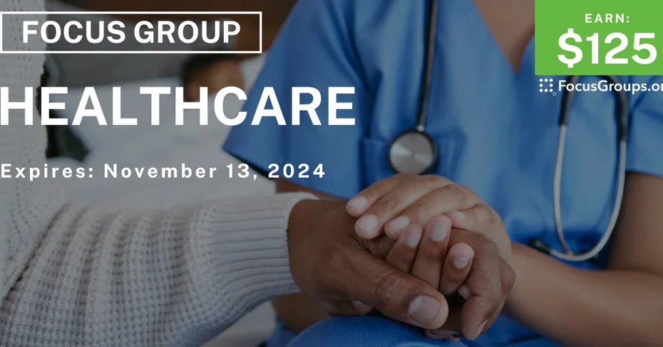Focus Group for Adults on Healthcare