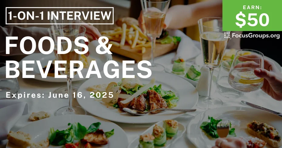 Research Study on Foods & Beverages
