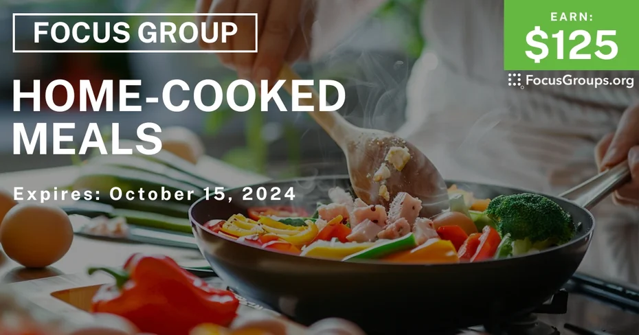 Focus Group on Home-Cooked Meals